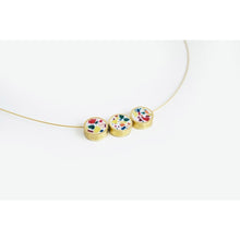 dconstruct Confetti Concrete Trio Necklace CON-J-BR-N-TRIO-CWHI-16 White