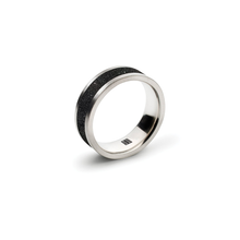 Konzuk Wide Centered Diamond Dust 7.5mm Ring KMr135dd