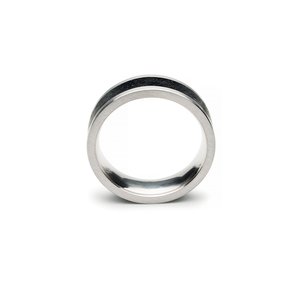 Konzuk Wide Centered Diamond Dust 7.5mm Ring KMr135dd