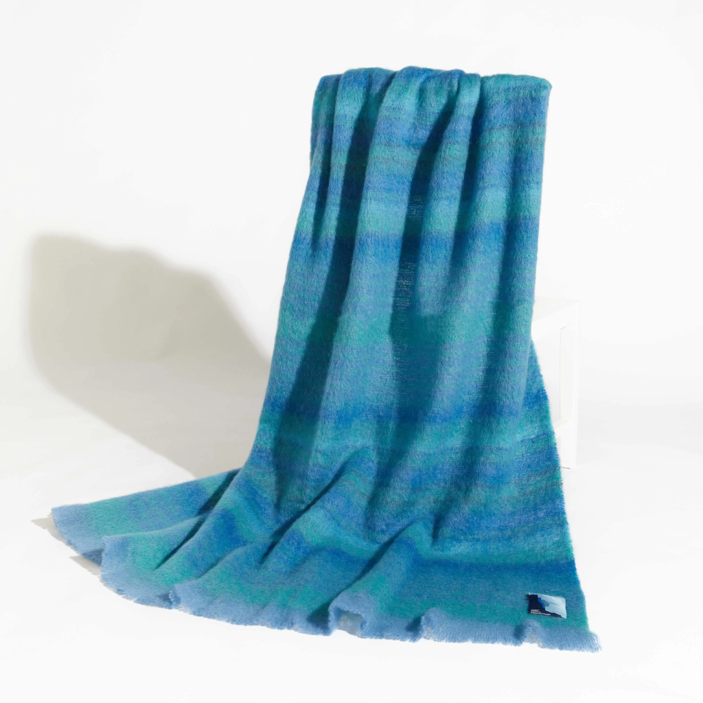 Foxford Wild Atlantic Mohair Throw 4145/A1