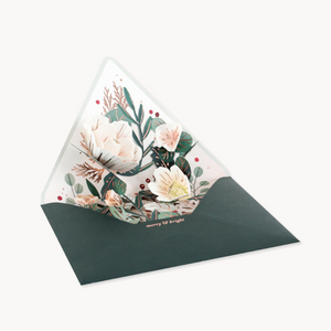 Pure Alchemy Winter Envelope Greeting Card AL076