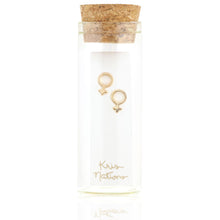 Kris Nations Woman Studs Gold E534-G