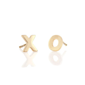 Kris Nations XO Studs Gold E2-XO-G
