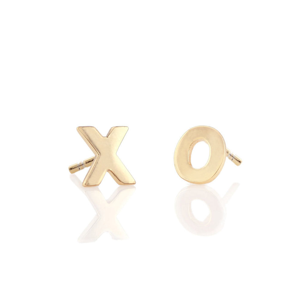 Kris Nations XO Studs Gold E2-XO-G