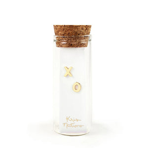 Kris Nations XO Studs Gold E2-XO-G